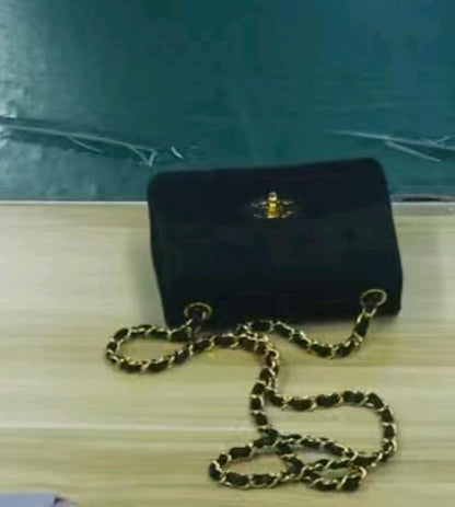Chanel Matelasse Suede Shoulder Bag