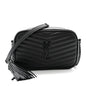 Grain De Poudre Matelasse Monochrome Monogram Mini Lou Camera Bag Black