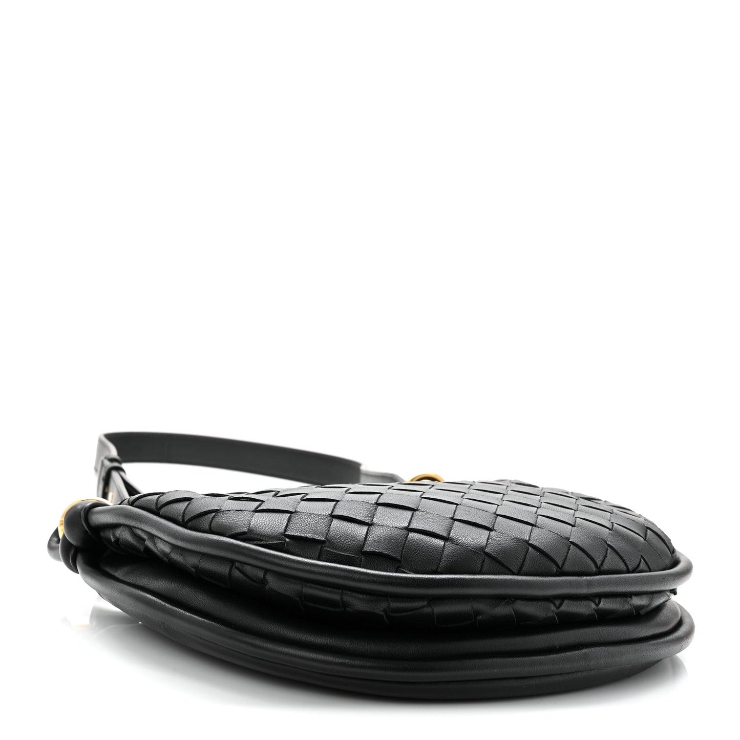 Nappa Intrecciato Small Gemelli Multipocket Bag Black