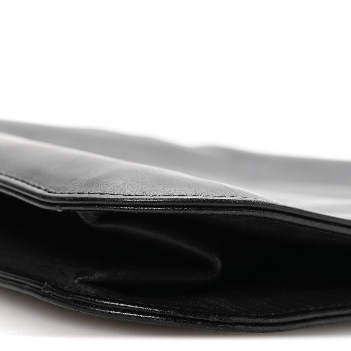 Calfskin Hobo Bag Black