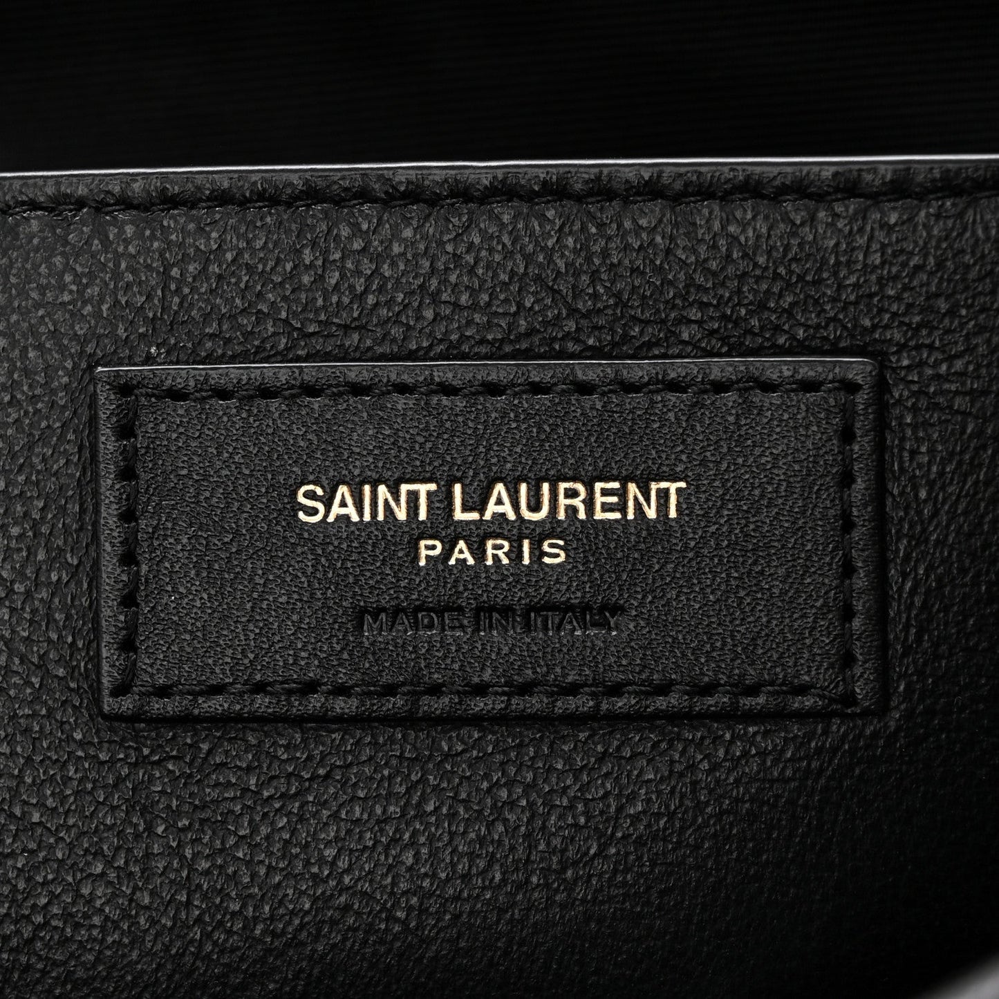 Lambskin Matelasse Monogram Large Jamie 4.3 Black