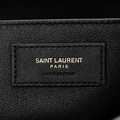 Lambskin Matelasse Monogram Large Jamie 4.3 Black
