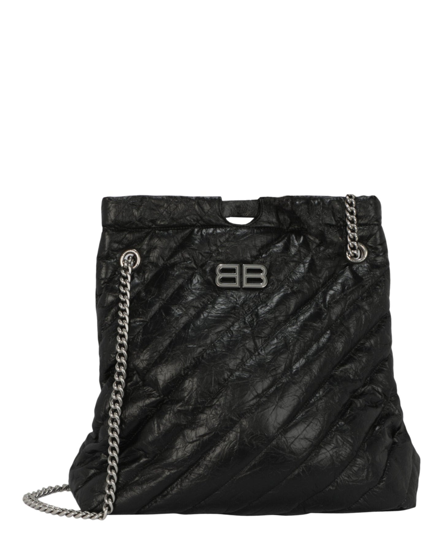 Balenciaga Womens Crush Quilted Medium Tote