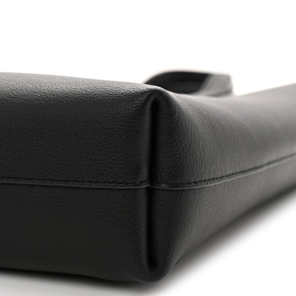 Calfskin Toy Shopping Tote Black