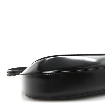 Spazzolato Cleo Adjustable Strap Shoulder Bag  Black