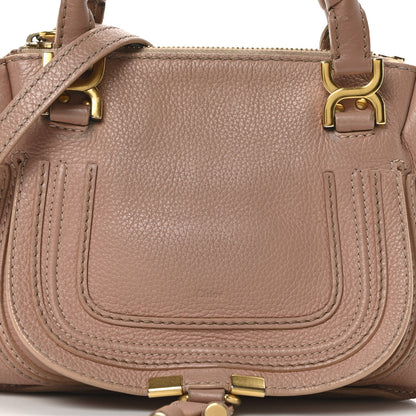 Calfskin Mini Marcie Satchel Light Pink