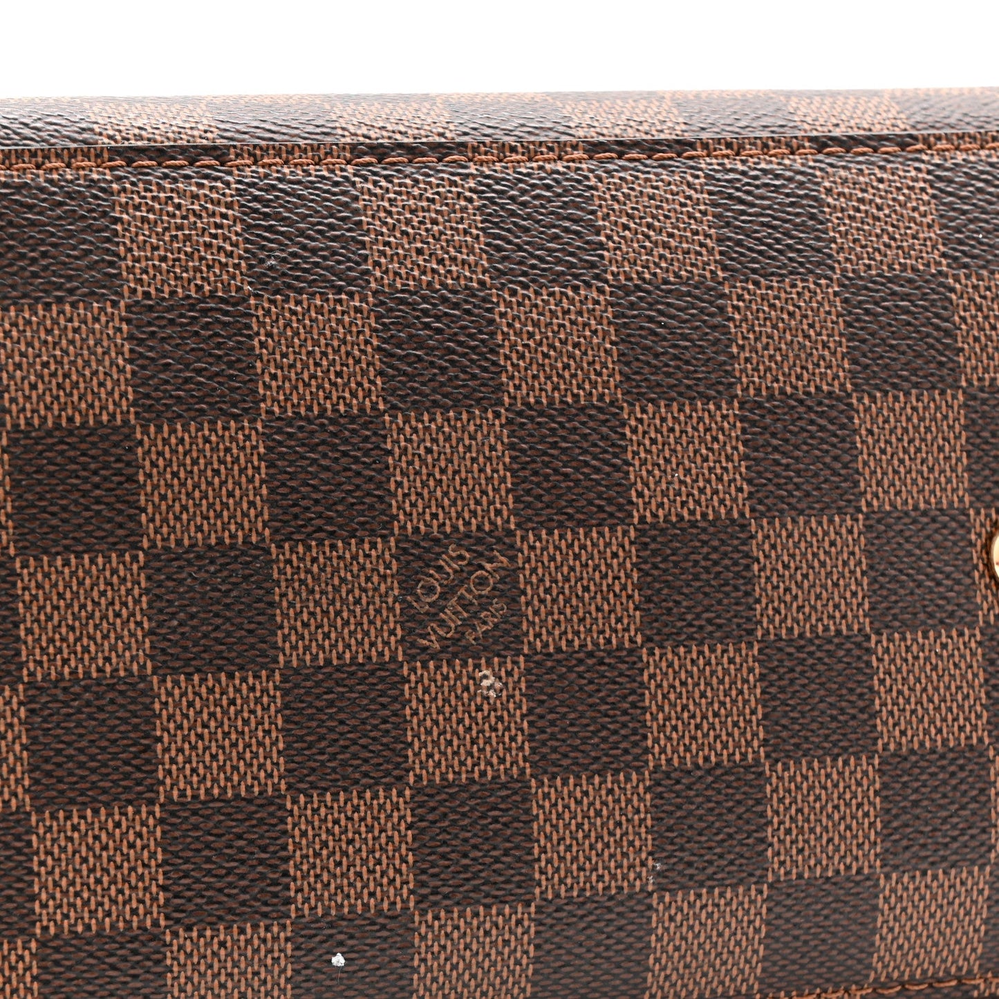 Damier Ebene LV Riverside Lie De Vin