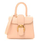 Box Calfskin Mini Brillant Satchel Nude