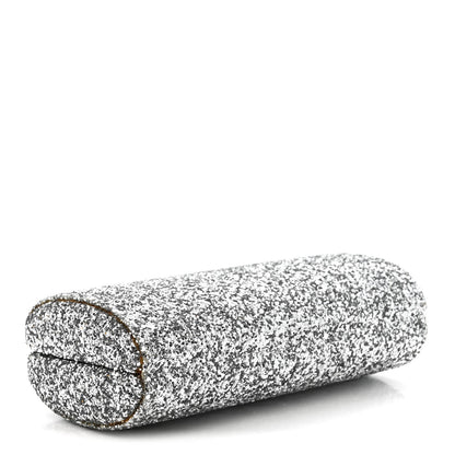 Glitter Celeste Clutch Silver