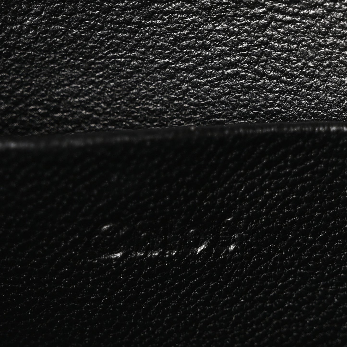 Calfskin Small Nile Bracelet Minaudiere Bag Black