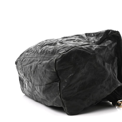 Tumbled Sheepskin Large Pandora Black