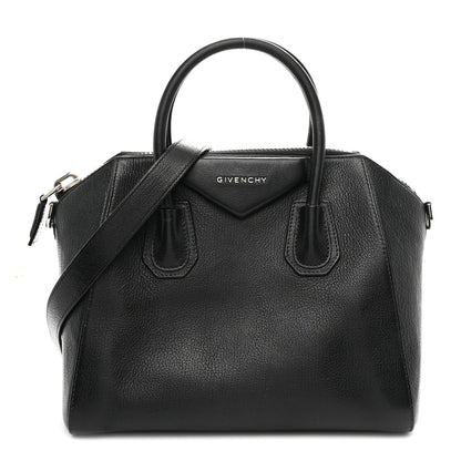 Sugar Goatskin Small Antigona Black