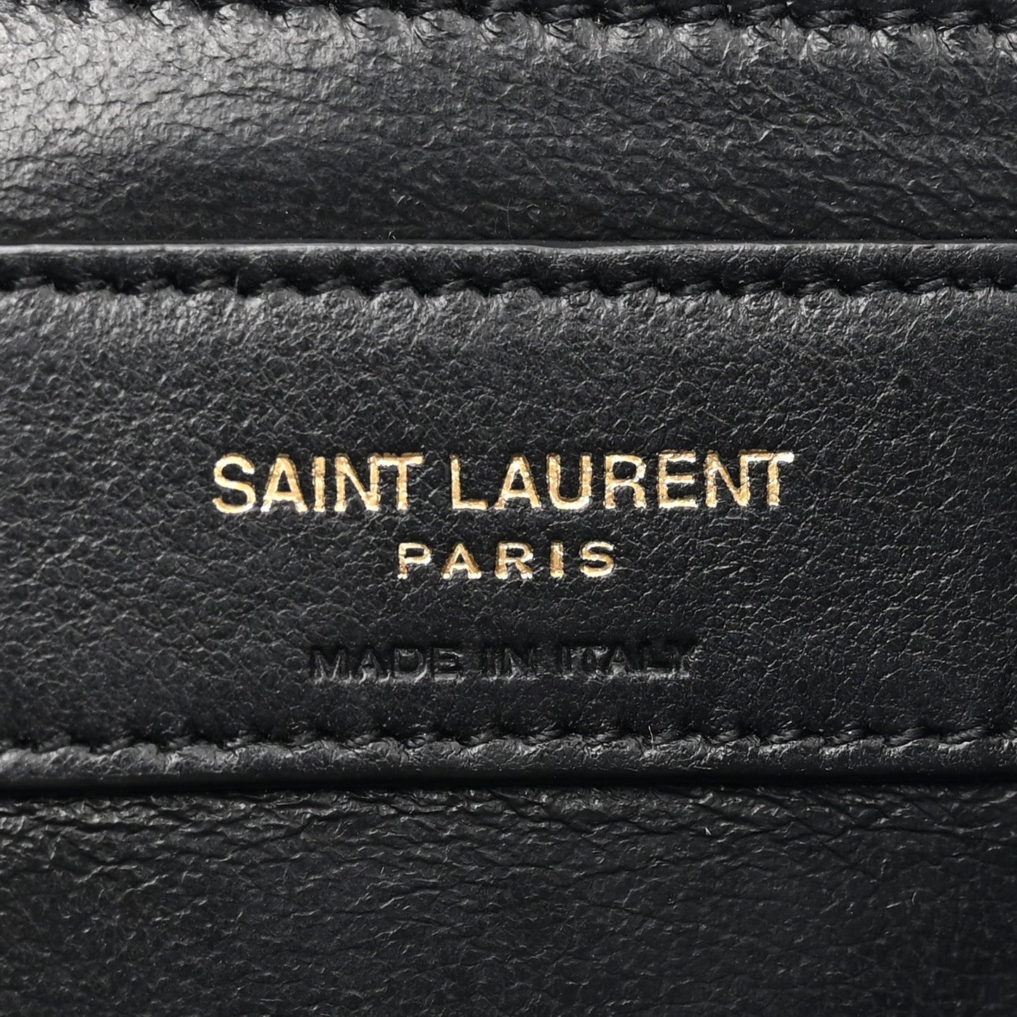 Lambskin Quilted Monogram Mini Nolita Black