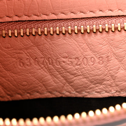 Snakeskin Ostrich Calfskin Small Jackie 1961 Hobo Pink Multicolor
