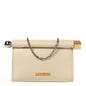 Smooth Calfskin La Petite Pochette Rond Carre Light Ivory
