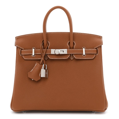 Togo Birkin 25 Gold