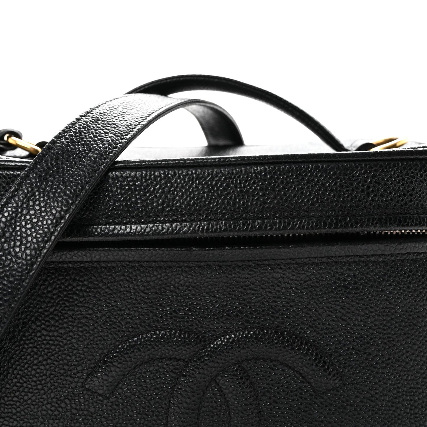 Caviar CC Vanity Train Case Black