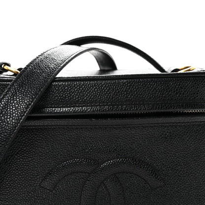 Caviar CC Vanity Train Case Black