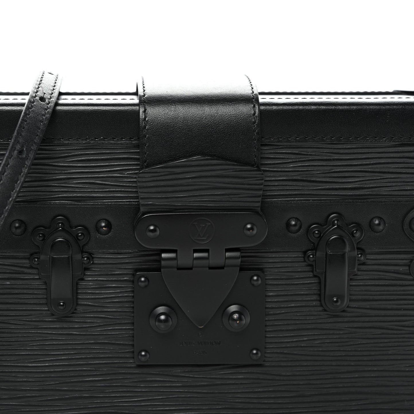 Epi Monochrome Petite Malle Black
