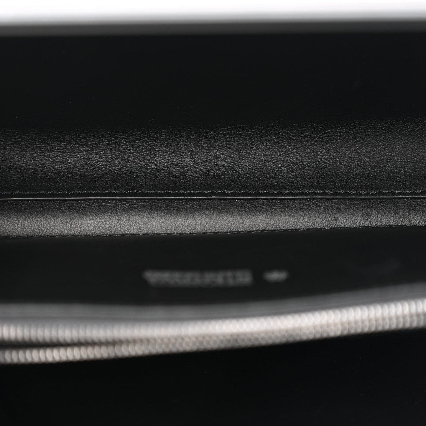 Matte Aluminum Personal Cross-Body Bag Black