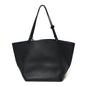 Grained Calfskin Park Tote Three Black