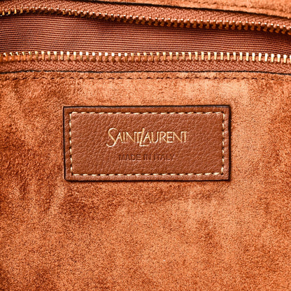 Calfskin Y Tote Brick