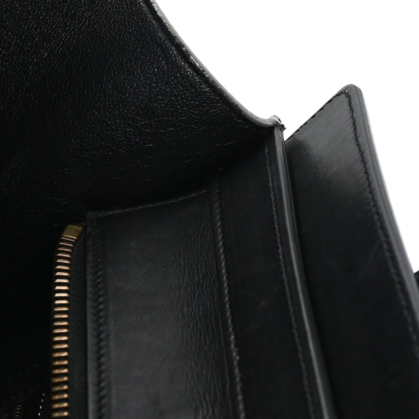 Satin Smooth Calfskin Micro Tri-Color Luggage Dark Grey