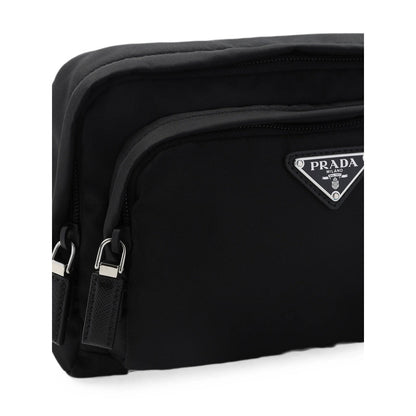 Prada Black Wash Bags Men