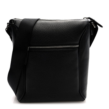 Heavy Grain Small Urban Messenger Black