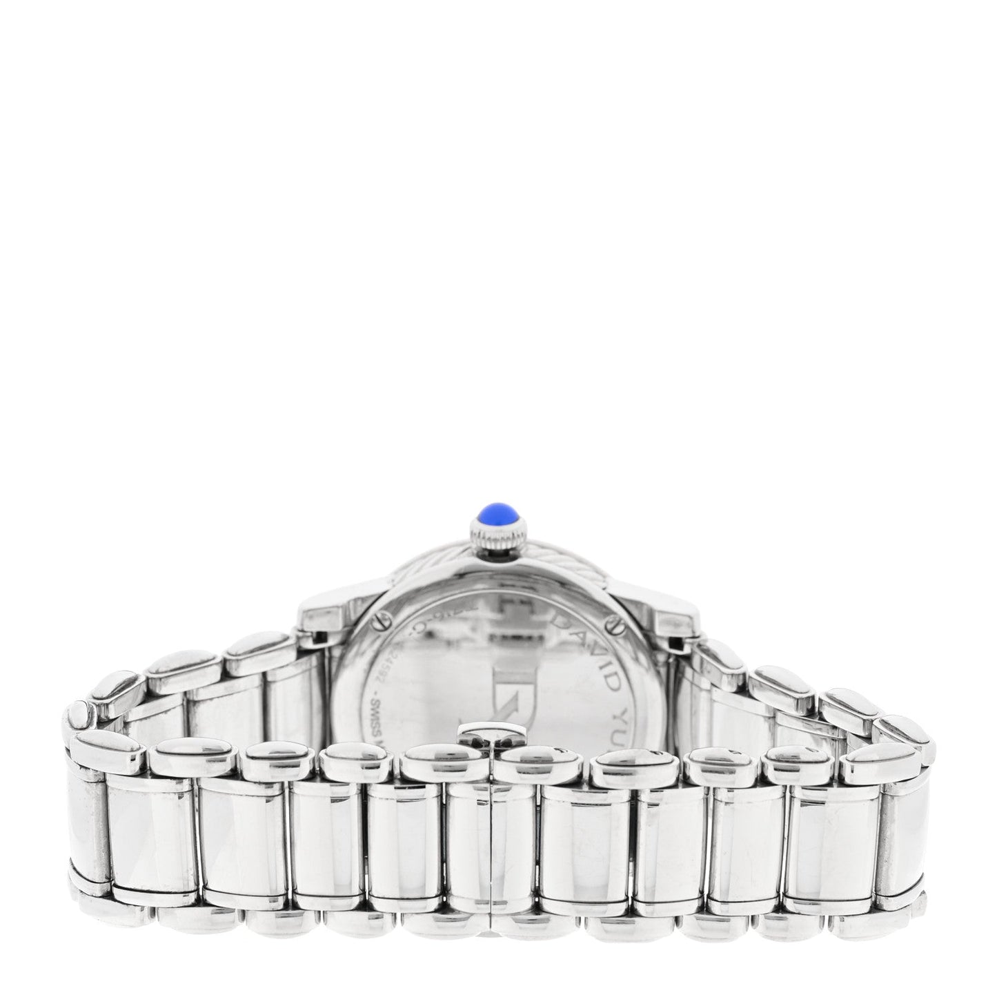 Stainless Steel Diamond Bezel Mother of Pearl 34mm Classic Quartz Watch