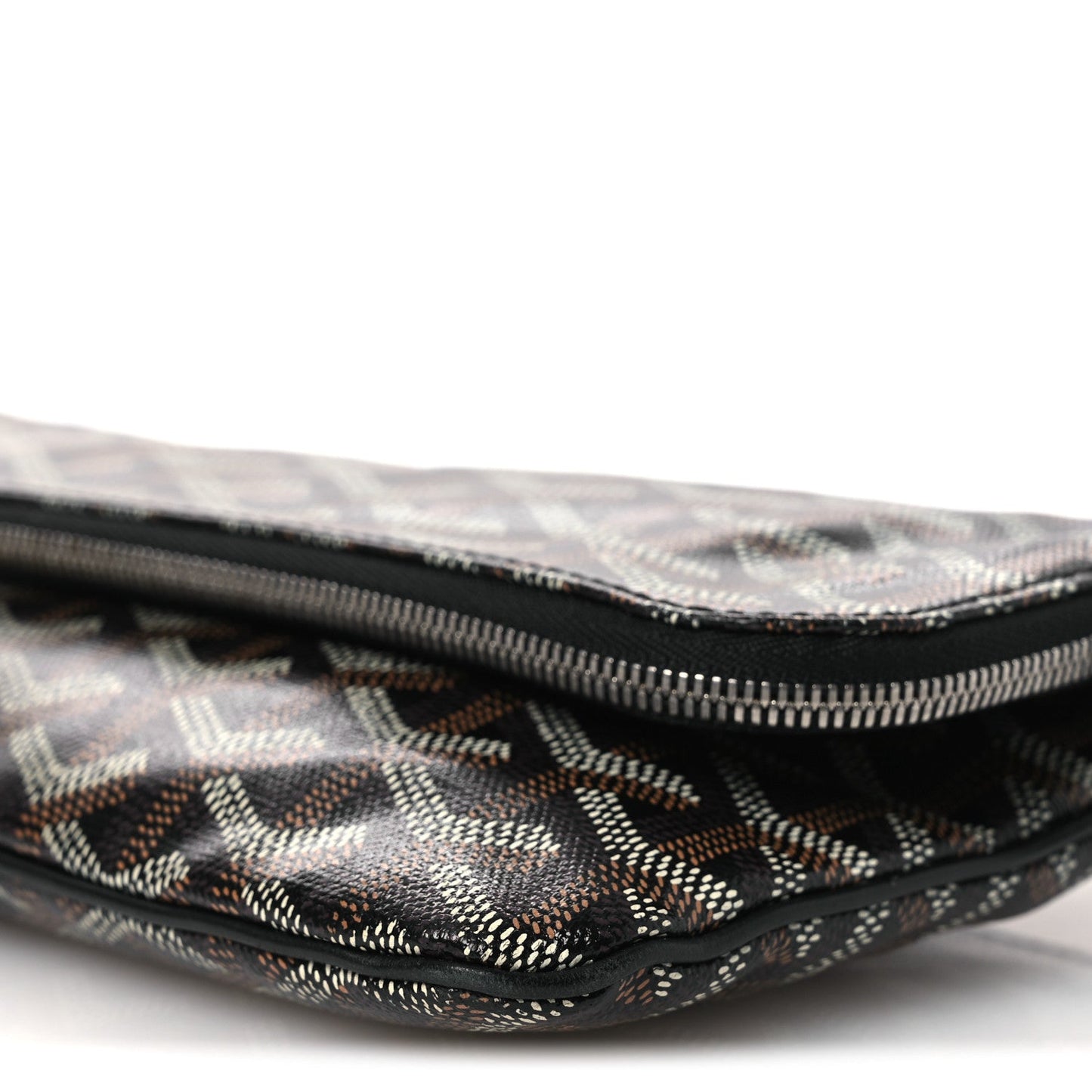 Goyardine Sainte Marie Soft Clutch Black