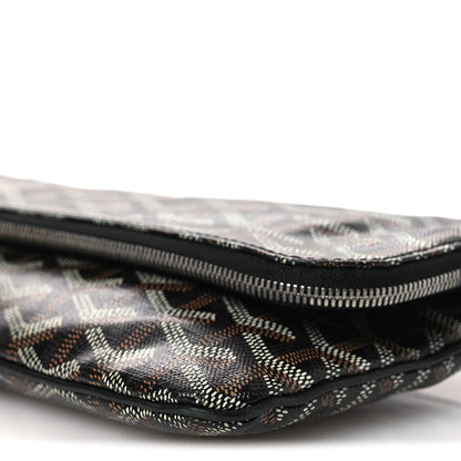 Goyardine Sainte Marie Soft Clutch Black