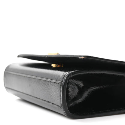 Grain De Poudre Small Monogram Kate Satchel Black