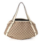 Monogram Medium Abbey Shoulder Bag Off White