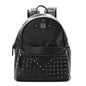 Nylon Monogram Studded Stark Medium Backpack Black