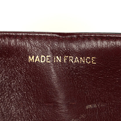 Lambskin Quilted Small Double Flap Black