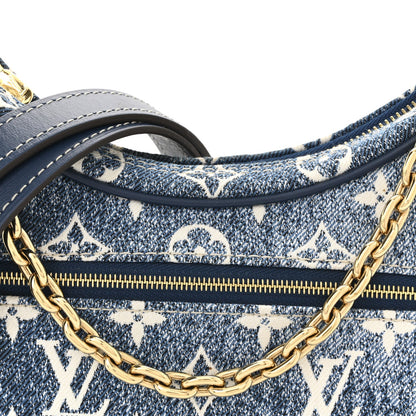 Monogram Jacquard Denim Loop Bleu