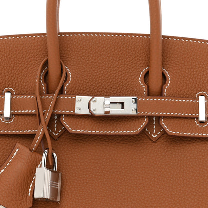 Togo Birkin 25 Gold