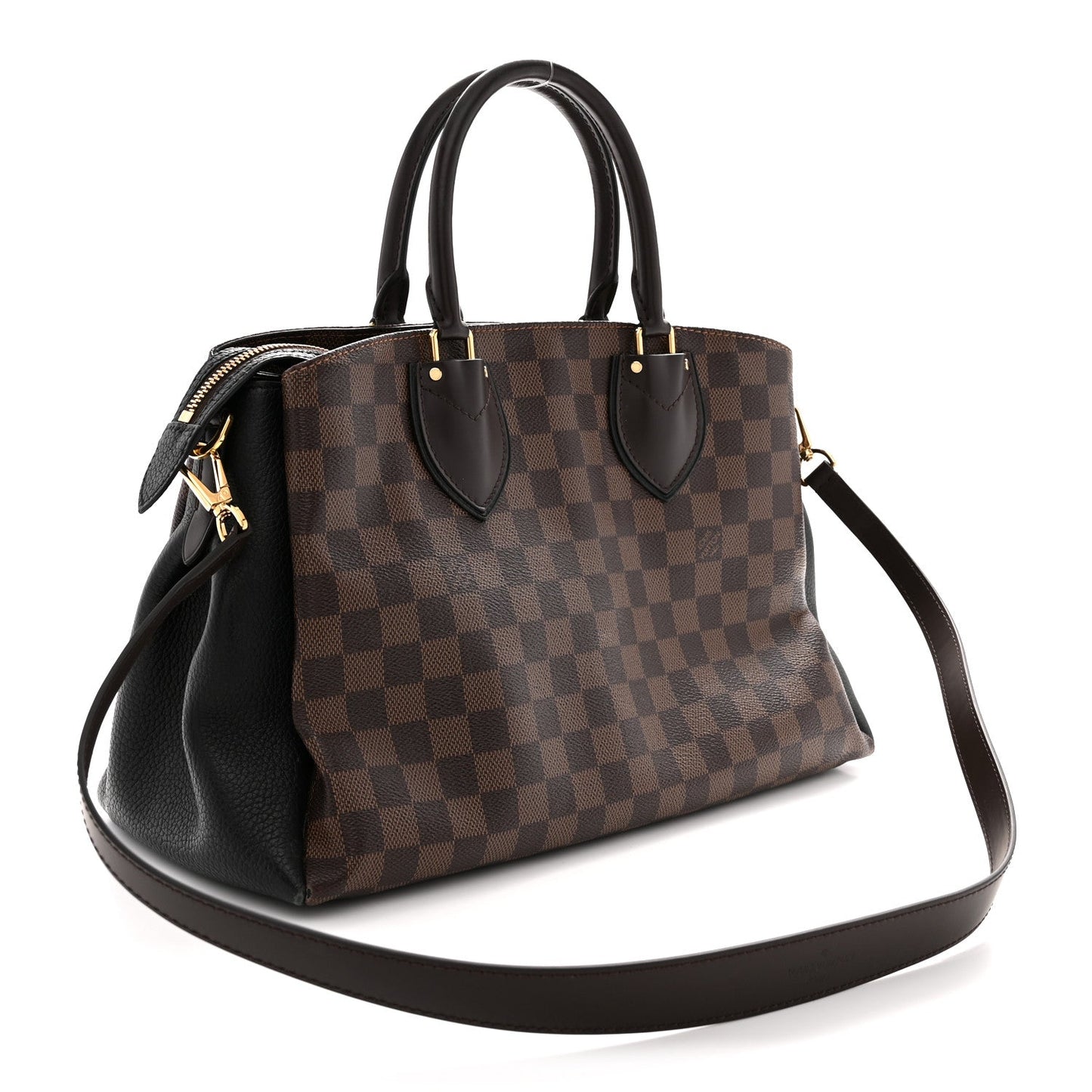 Cuir Taurillon Damier Ebene Normandy Black