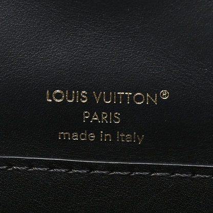 Lambskin Malletage Wallet On Chain GO-14 Black