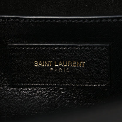 Grain De Poudre Monogram Cassandre Clutch Black