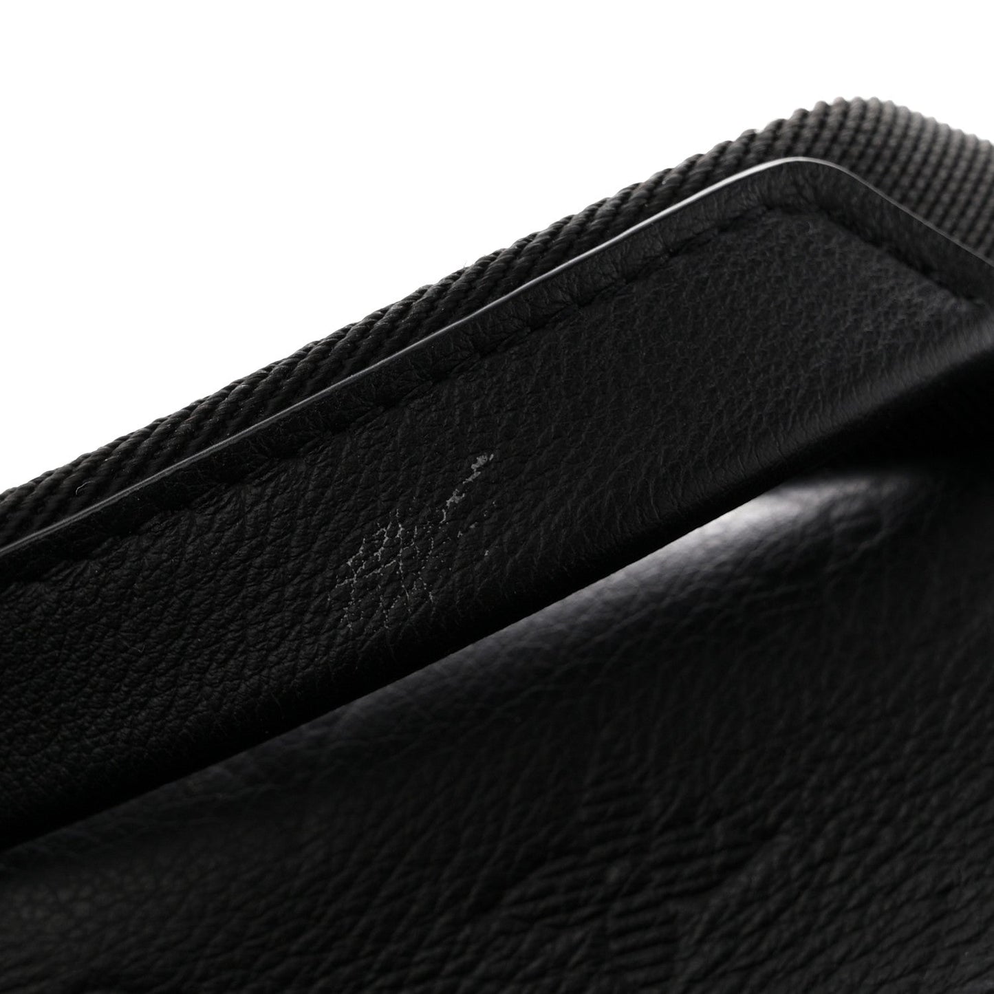 Calfskin Monogram Shadow Discovery Backpack  Black