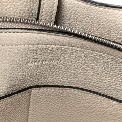 Baby Grained Calfskin Medium Tri-Fold Bag Powder