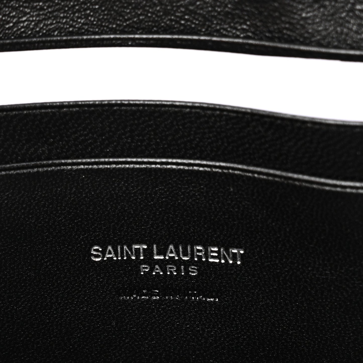 Grain De Poudre Matelasse Monogram Mini Lou Camera Bag Black