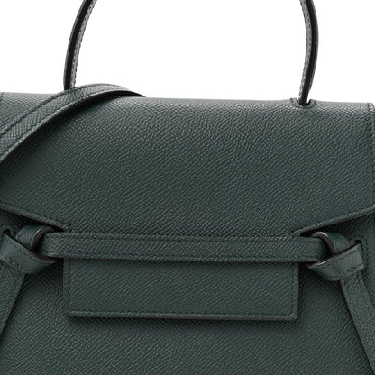 Grained Calfskin Nano Belt Bag Amazone