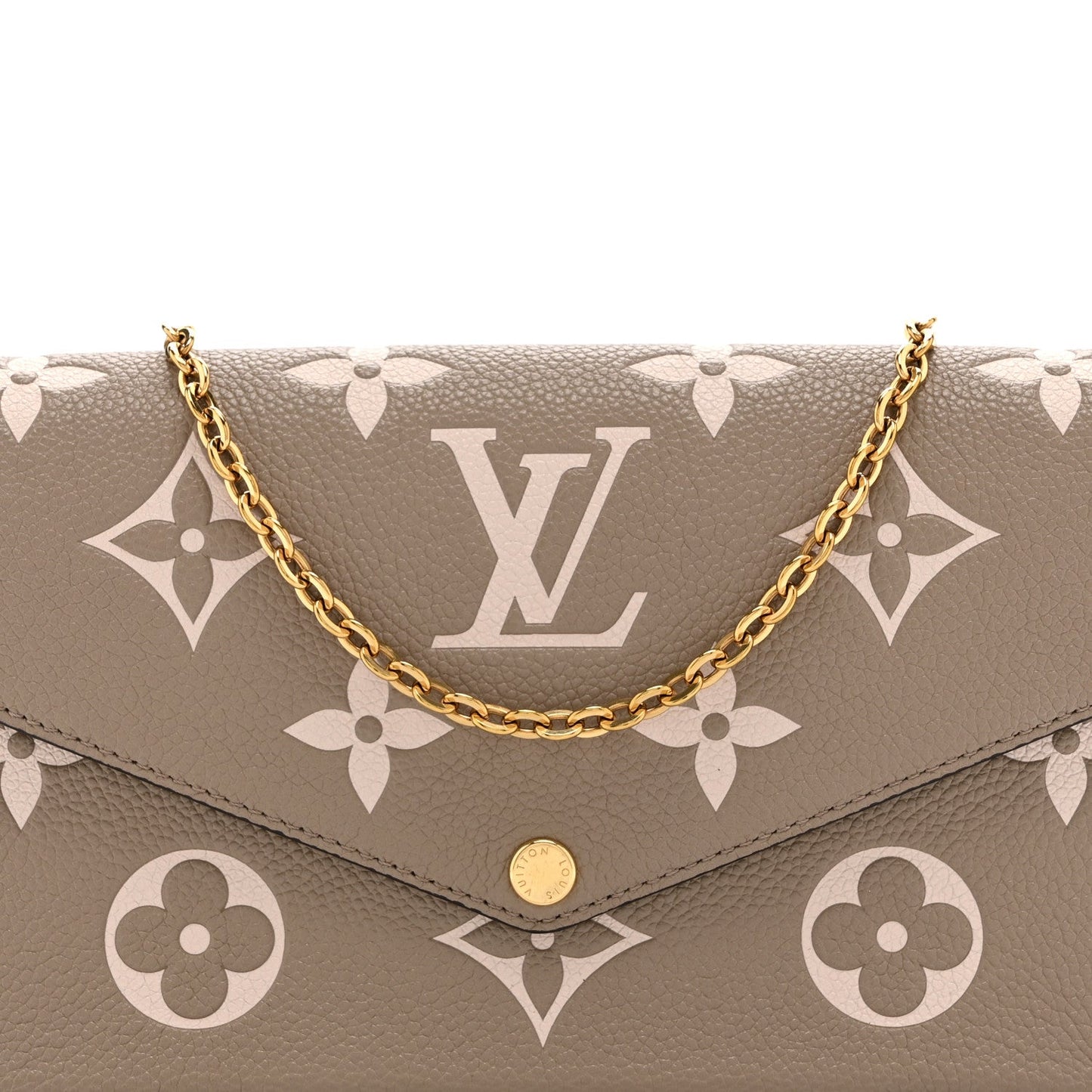 Empreinte Monogram Giant Felicie Pochette Tourterelle Creme