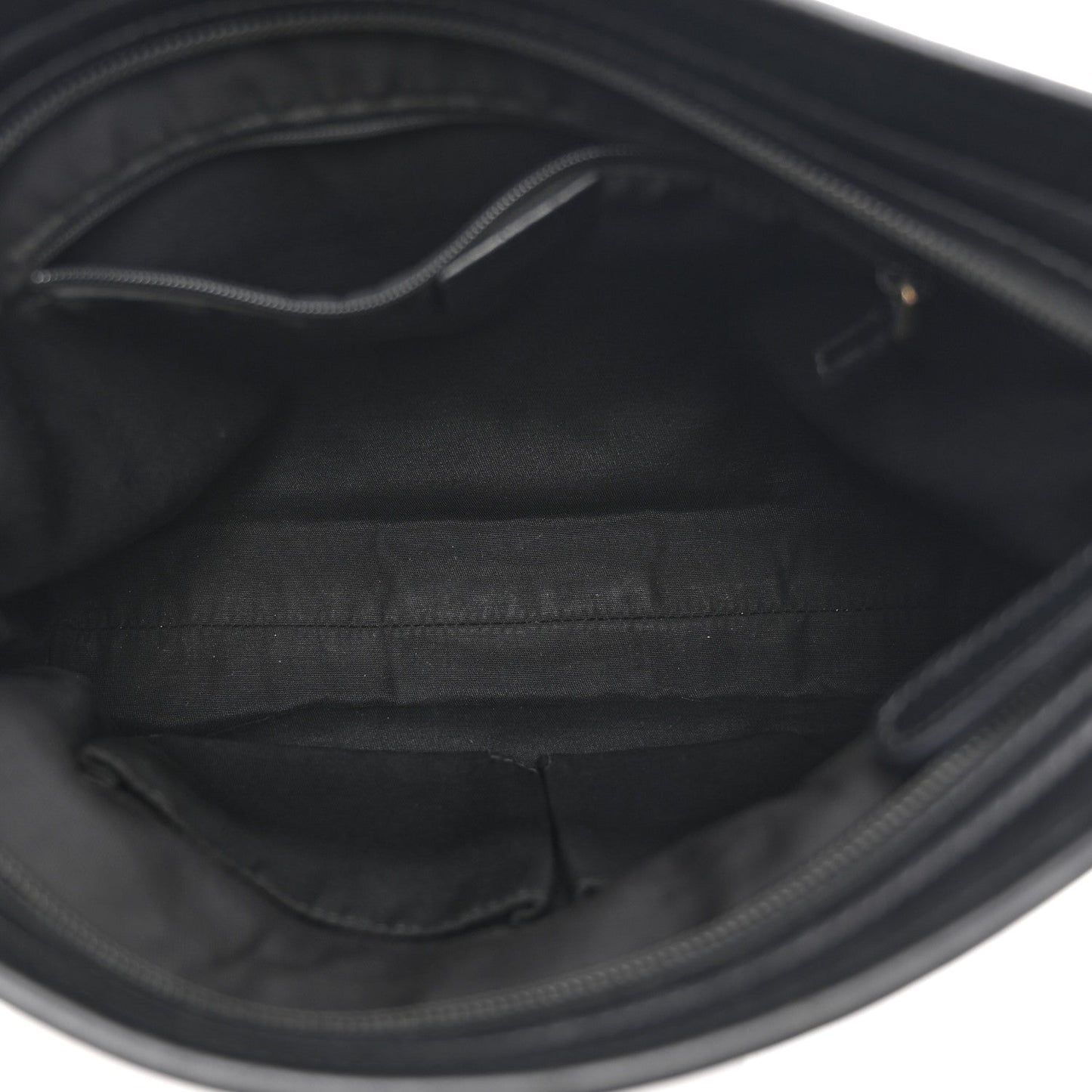 GG Monogram Web Flat Messenger Bag Black