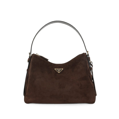 Prada Brown Shoulder Bags Women