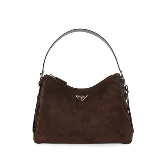 Prada Brown Shoulder Bags Women