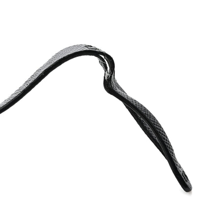 Re-Nylon Saffiano Re-Edition 2000 Double Zip Crossbody Bag Black
